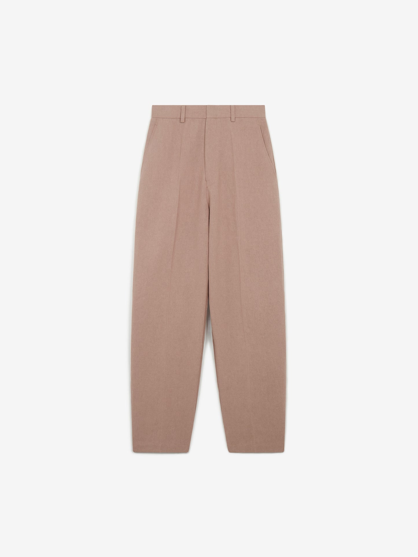 Straight Leg Trousers - Beige