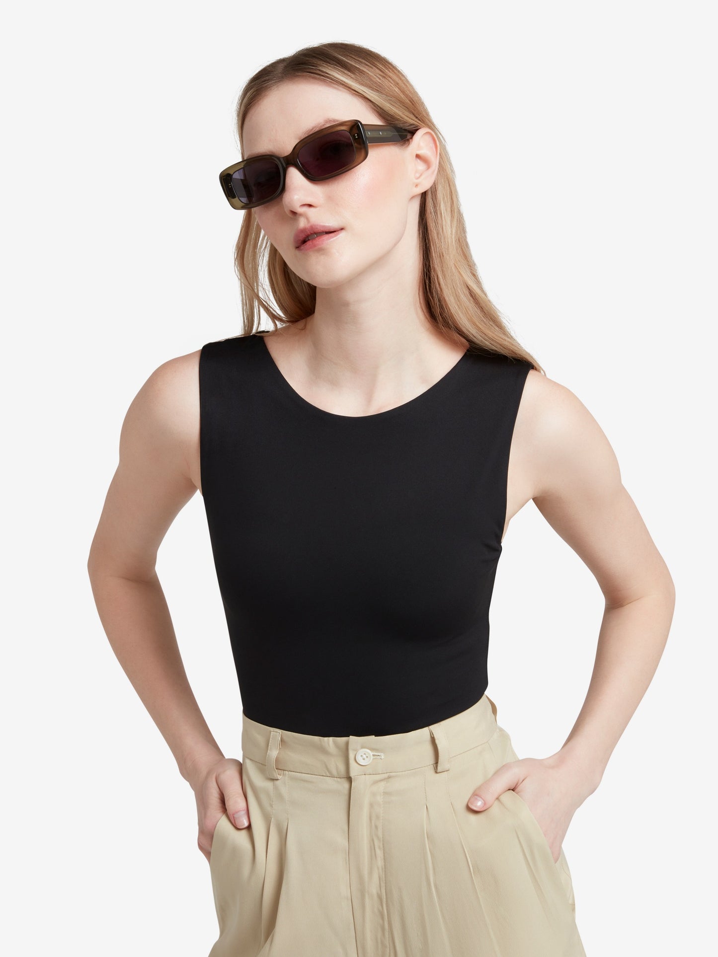 Sculpted Bodysuit - Black