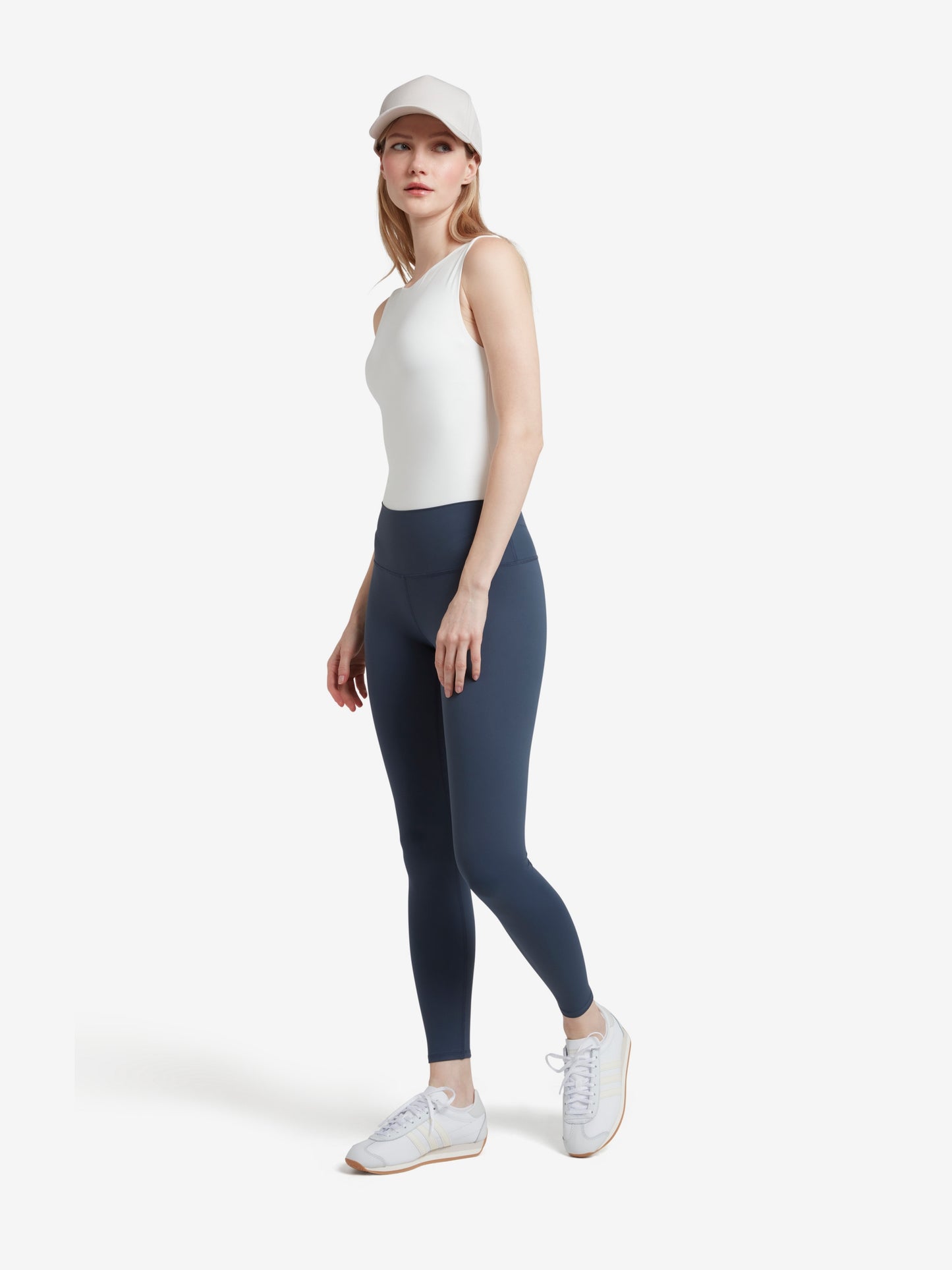 Contoured Leggings - Blue