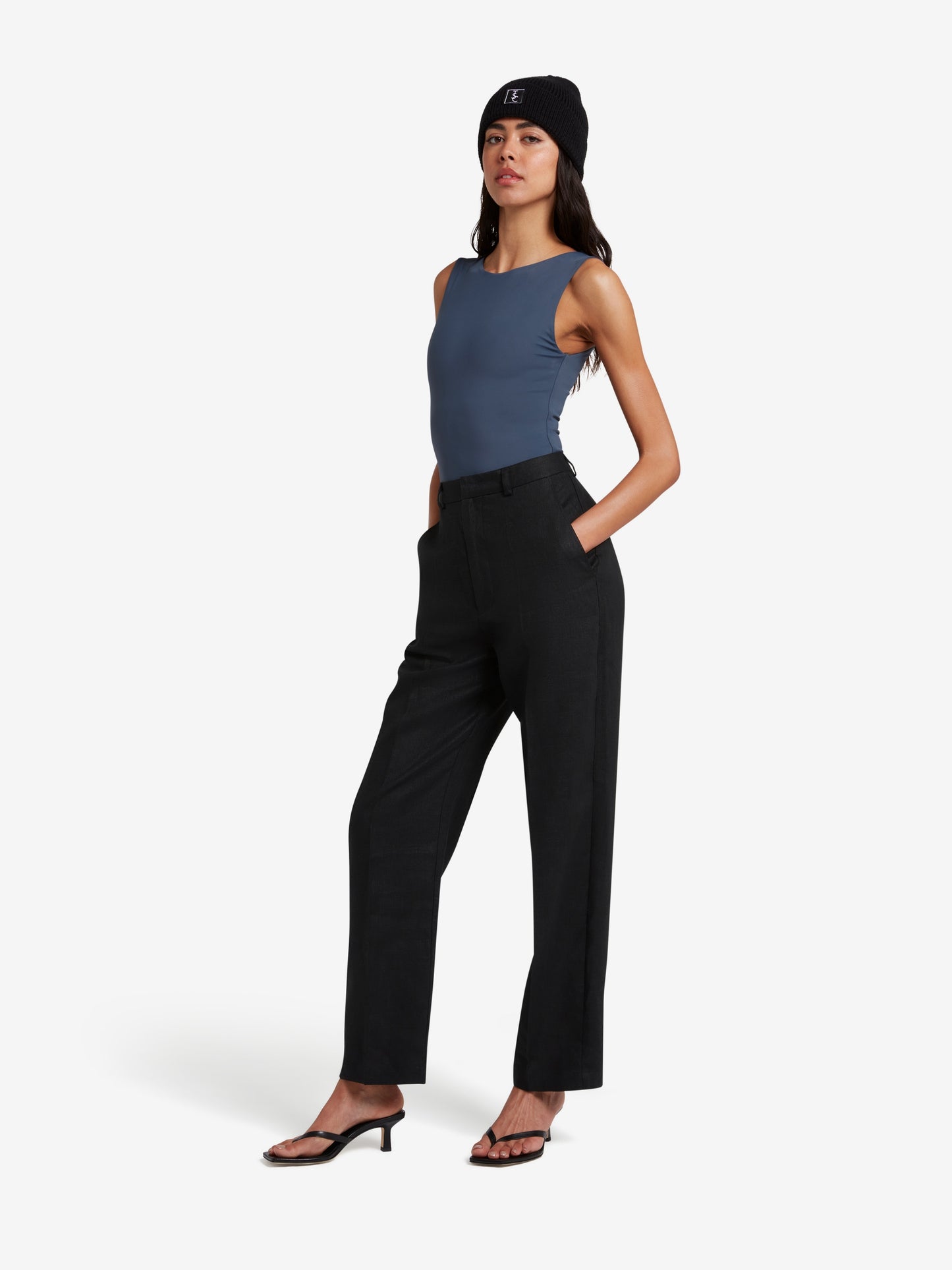 Sculpted Bodysuit - Blue