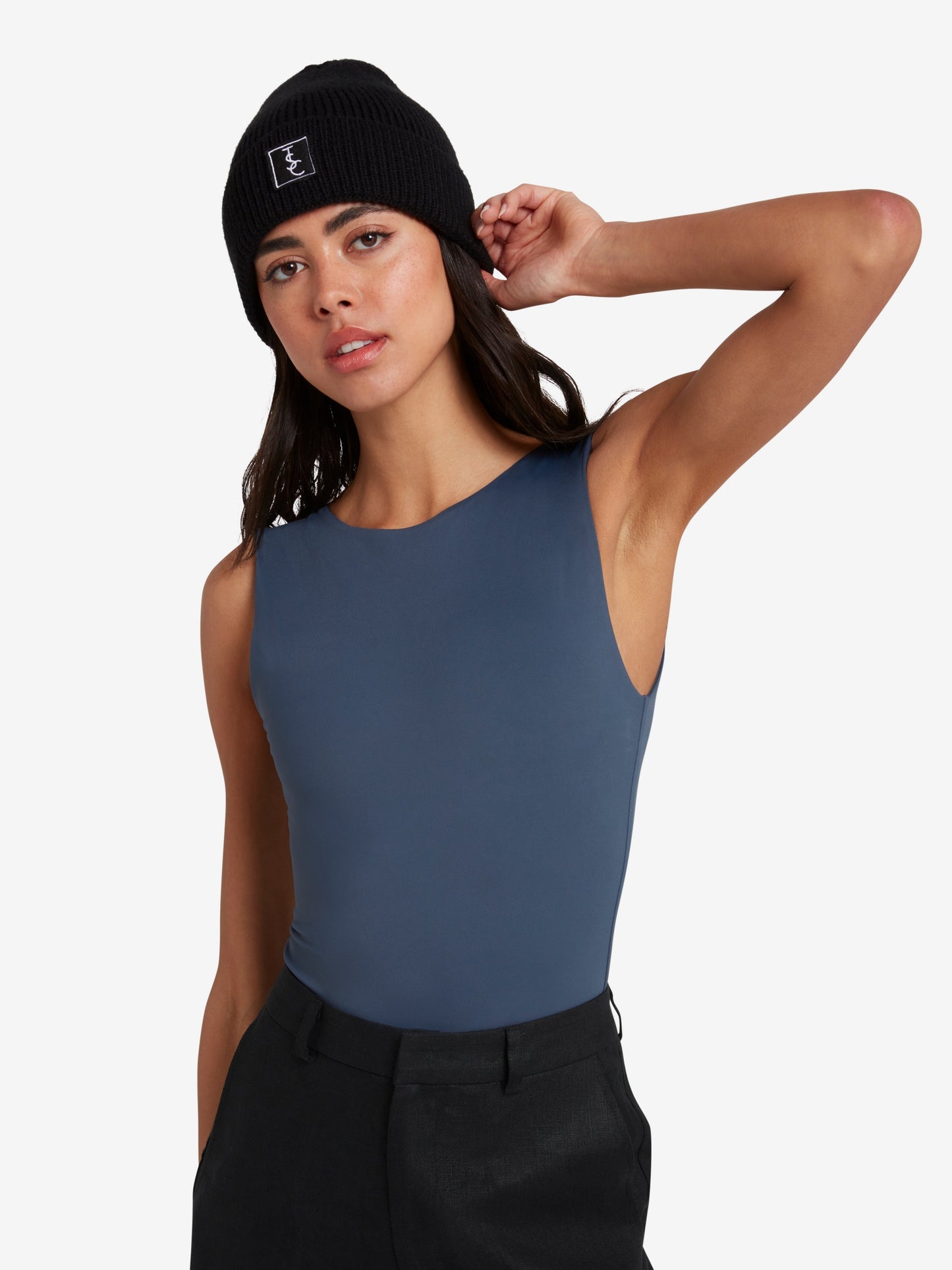 Sculpted Bodysuit - Blue