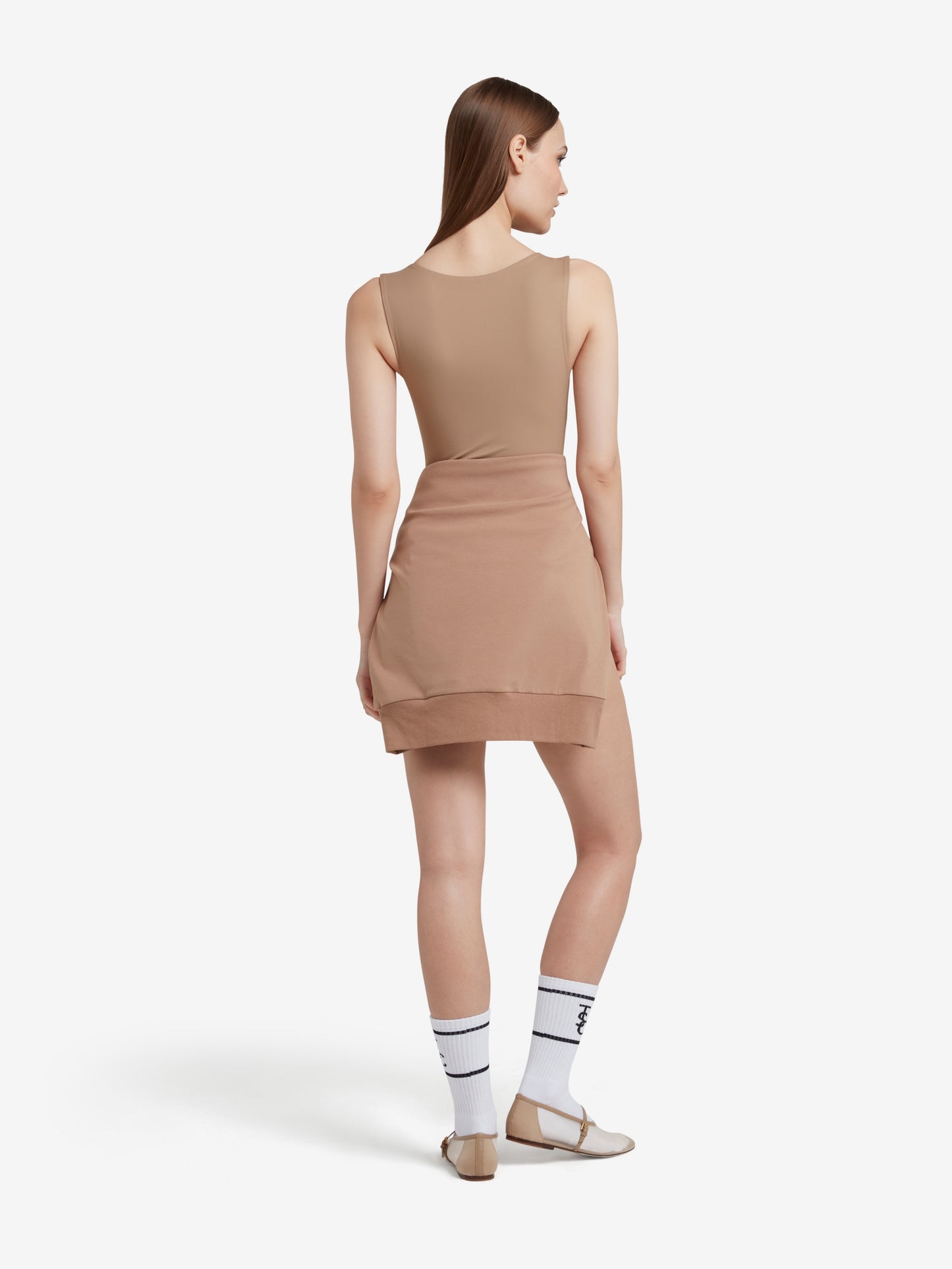 Sculpted Bodysuit - Brown