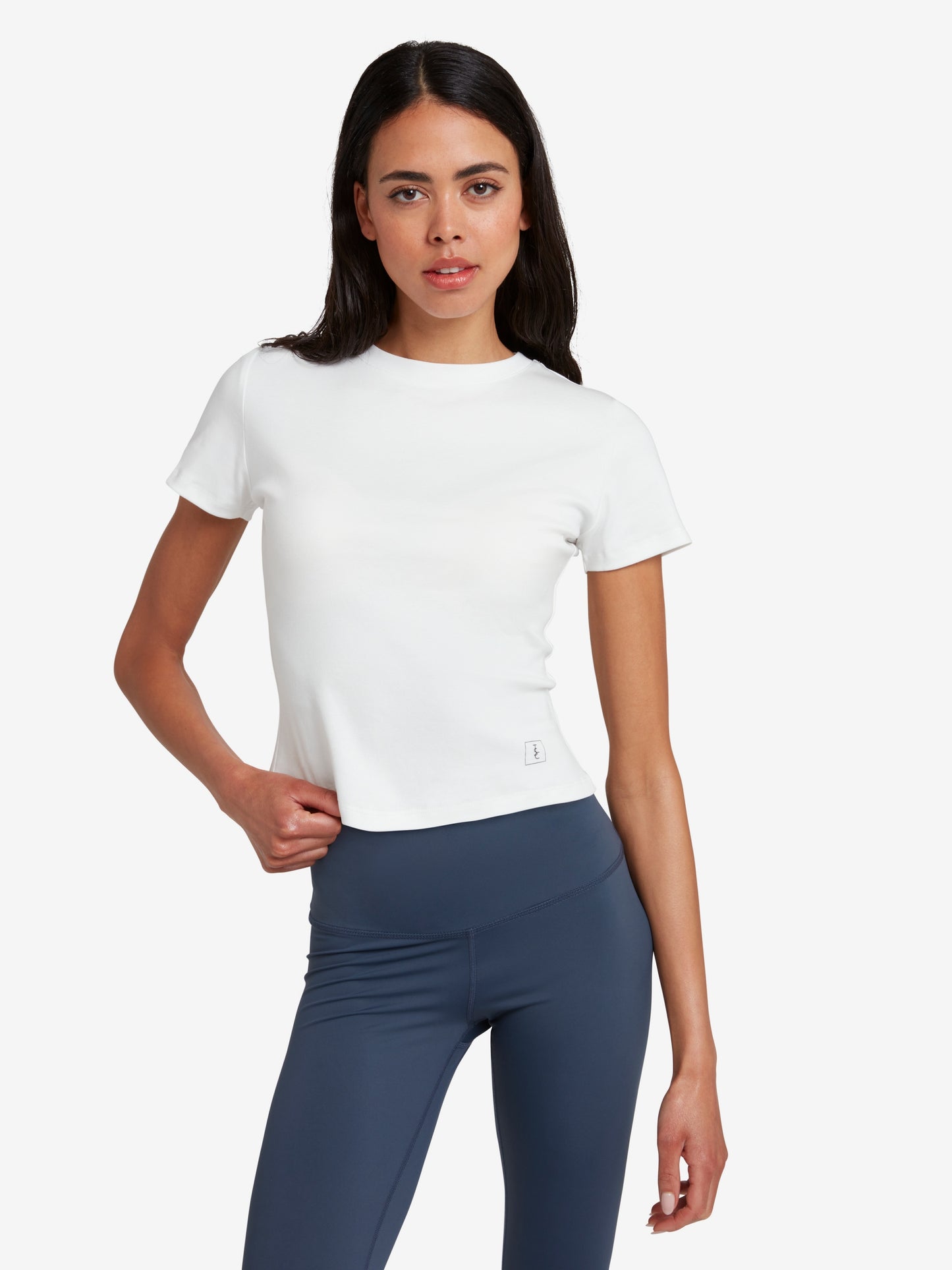 The Signature Cotton Top - White