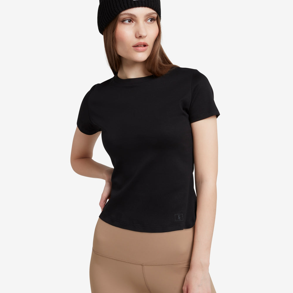 
                  
                    The Signature Cotton Top - Black
                  
                
