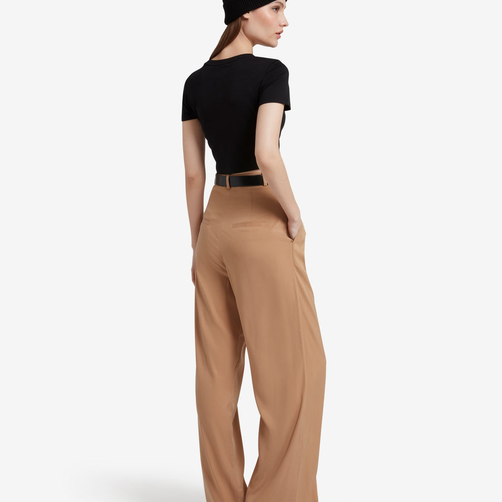 
                  
                    The Signature Cropped Cotton Top - Black
                  
                