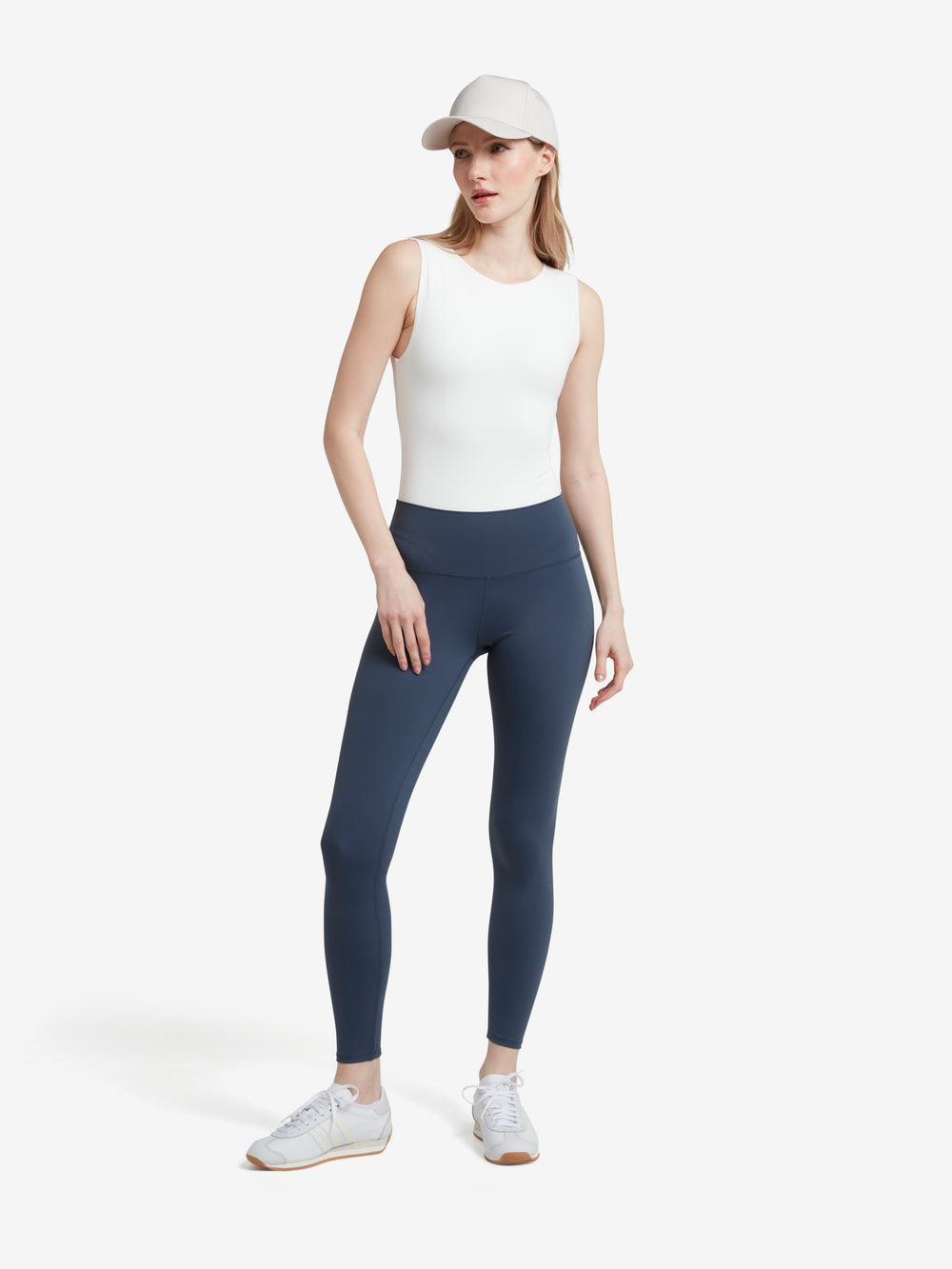 Contoured Leggings - Blue