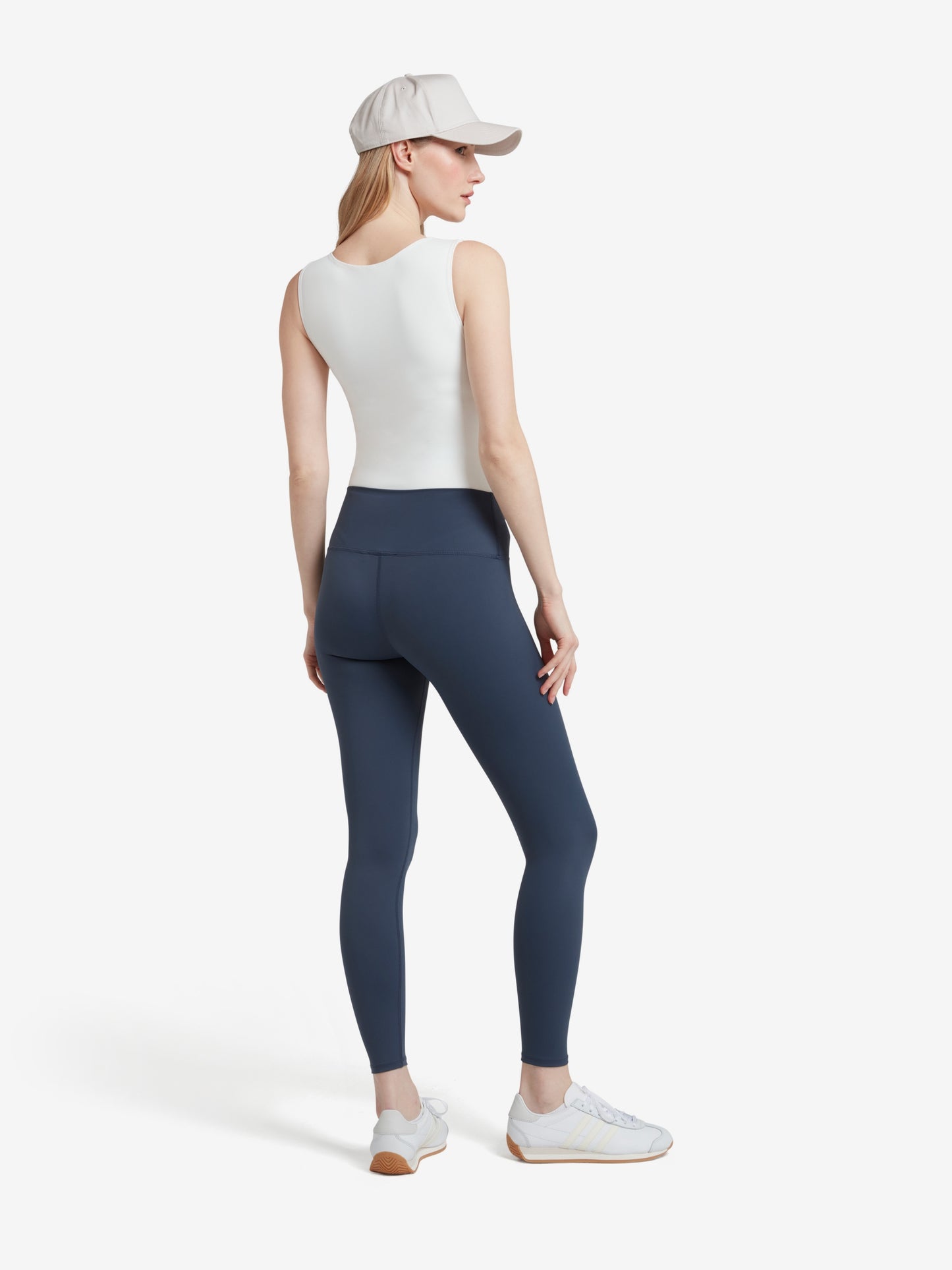 
                  
                    Contoured Leggings - Blue
                  
                