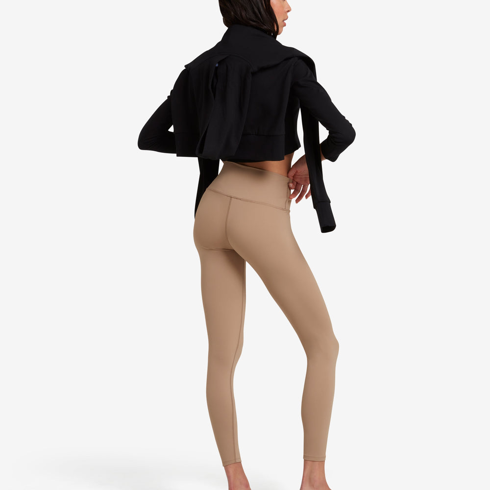 
                  
                    Contoured Leggings - Brown
                  
                
