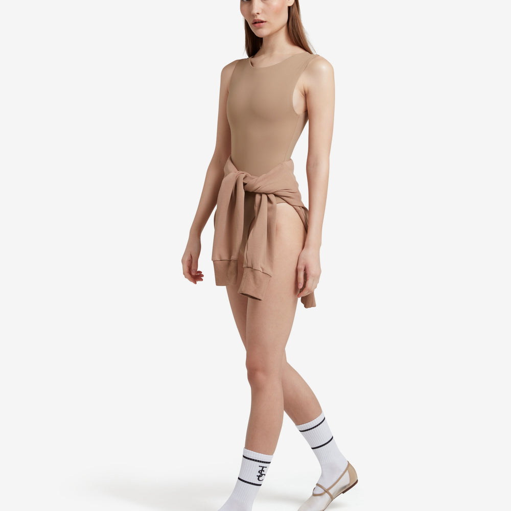 
                  
                    Sculpted Bodysuit - Brown
                  
                