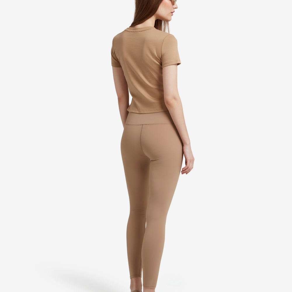 
                  
                    The Signature Cotton Top - Brown
                  
                